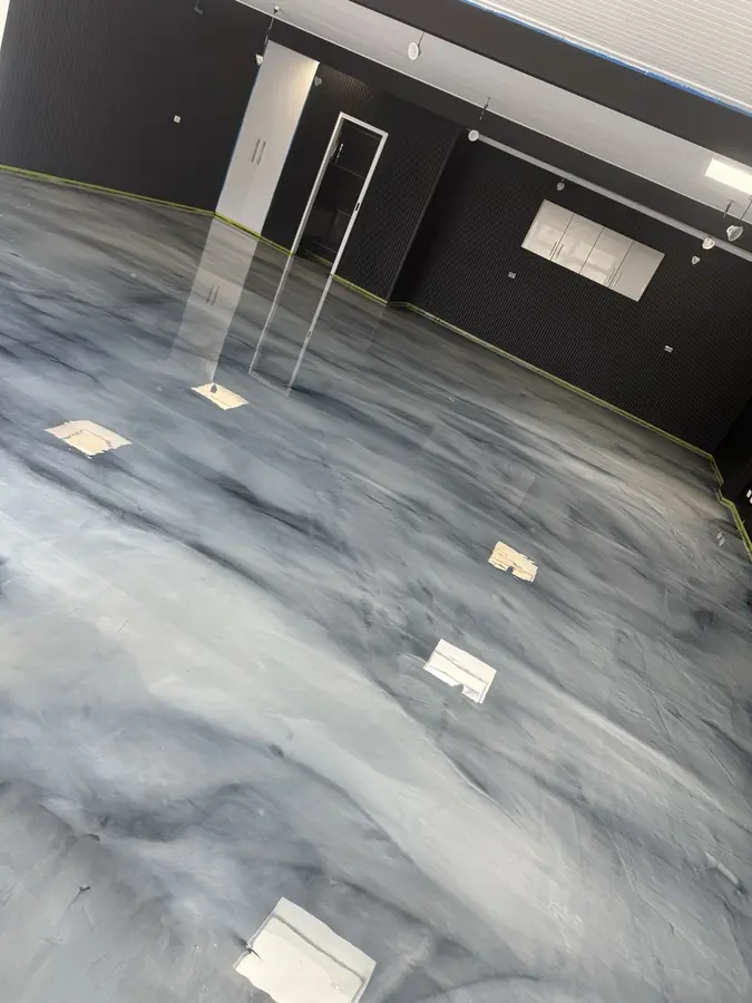 Metallic epoxy by Taylor Epoxy Flooring